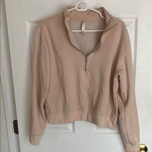 Fabletics Women's light pink Sweatshirt